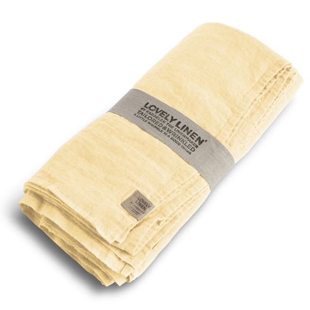 Lovely Pellavaliina Lemon Sorbet 145x380