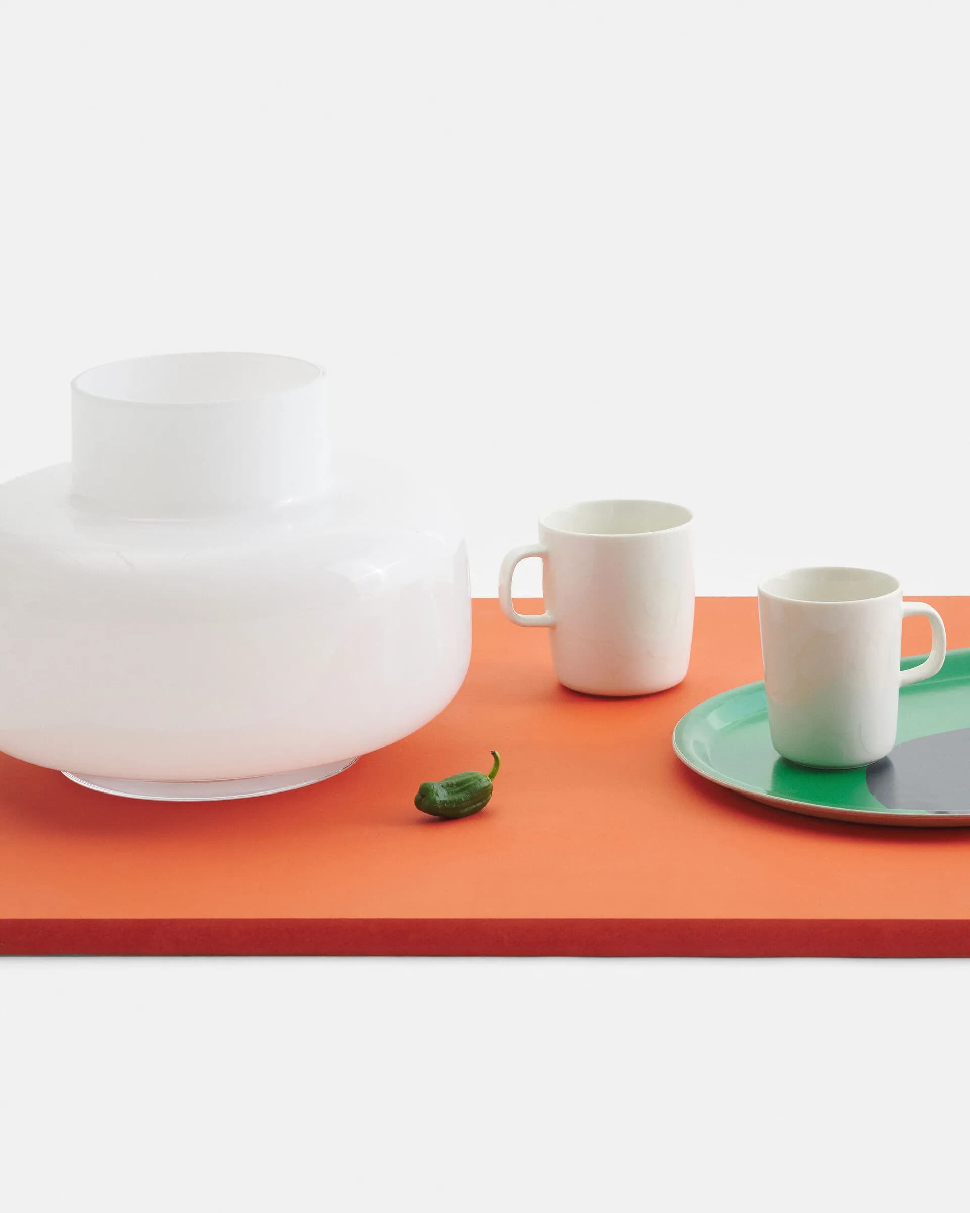 Oiva Unikko Teemuki Valkoinen/Natural White