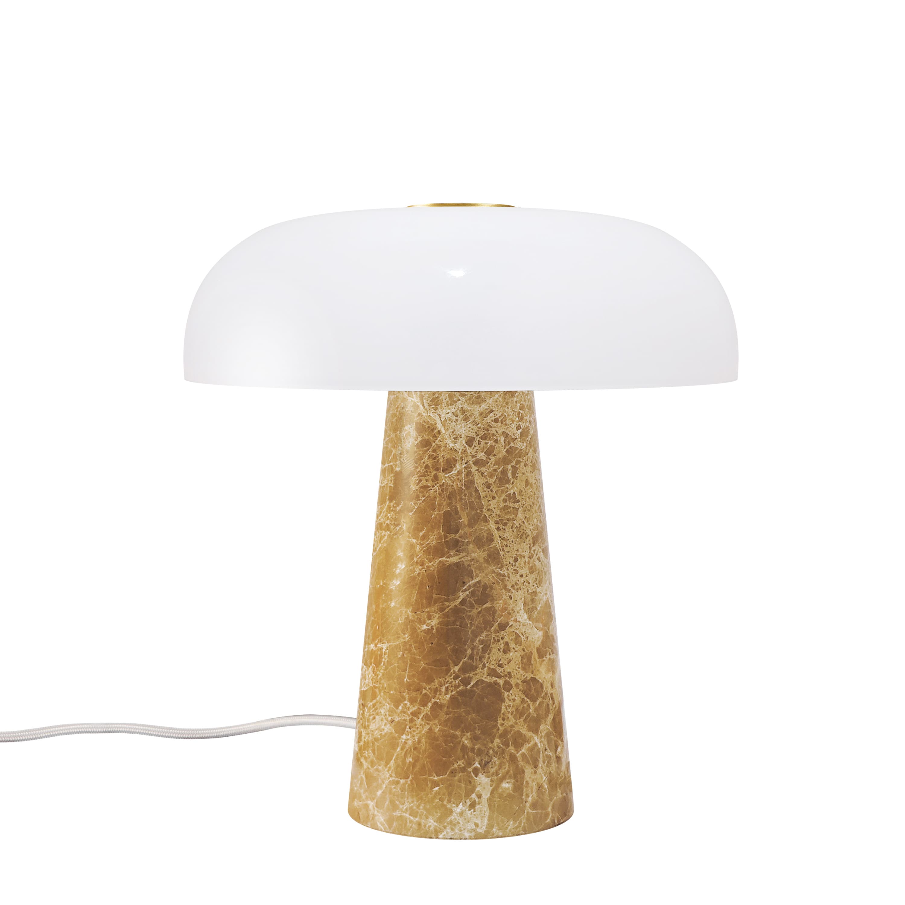 Glossy Mini Pöytävalaisin Beige 24cm