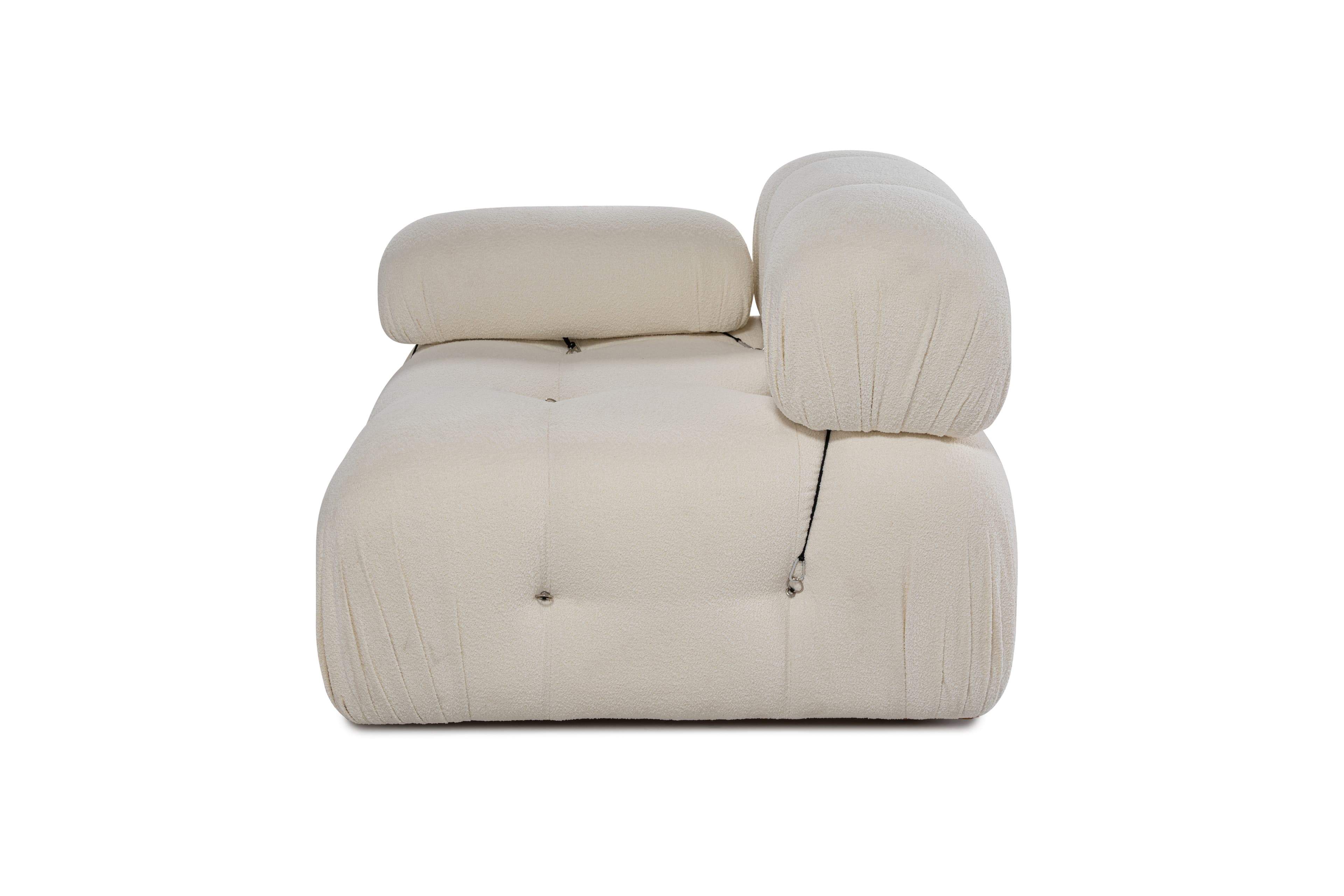 Blanca Vasen Moduuli White Bouclé