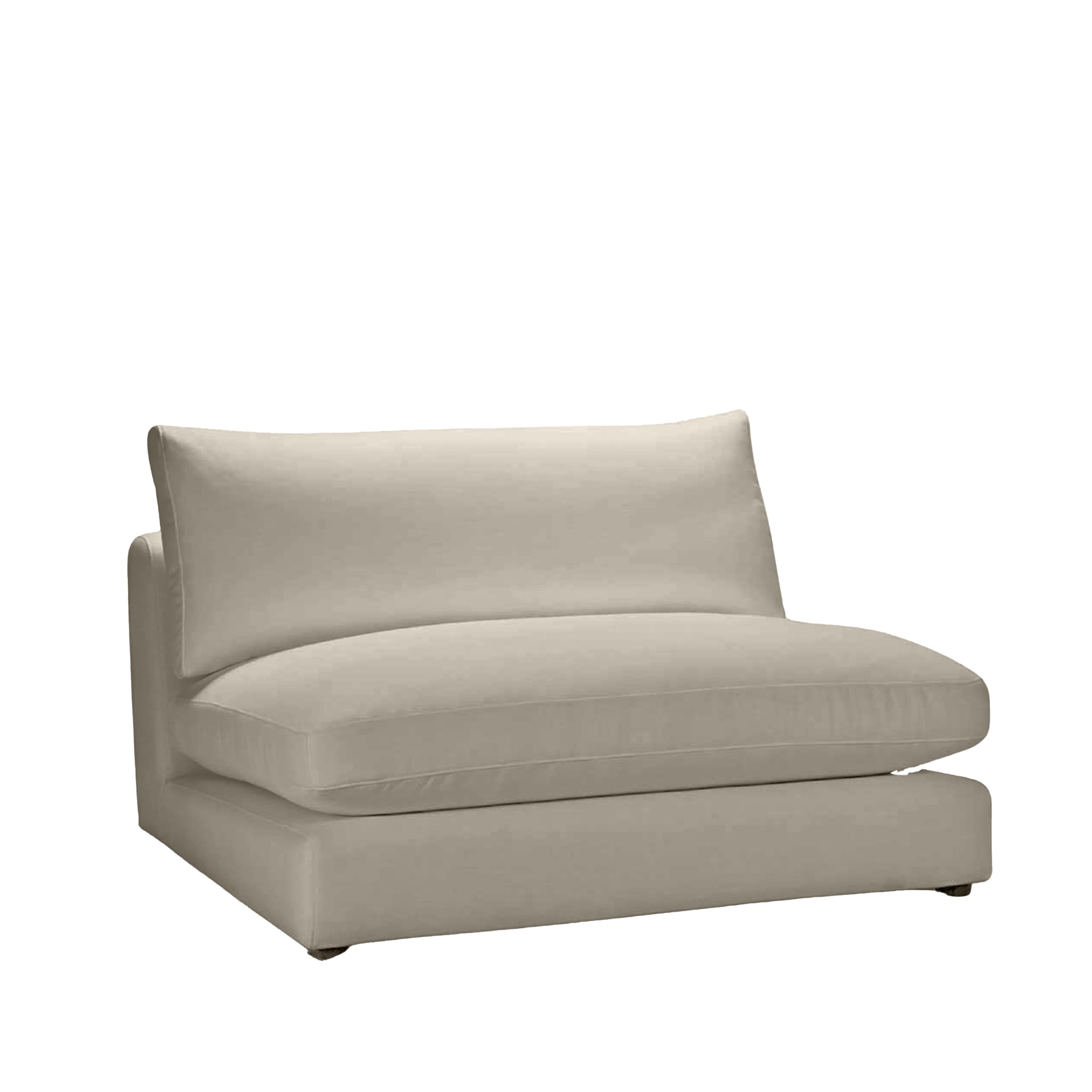 Capri 1,5-istuttava sohvaosa Taupe 120cm