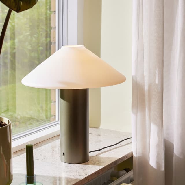 Orbit Pöytälamppu Dark Green 40cm