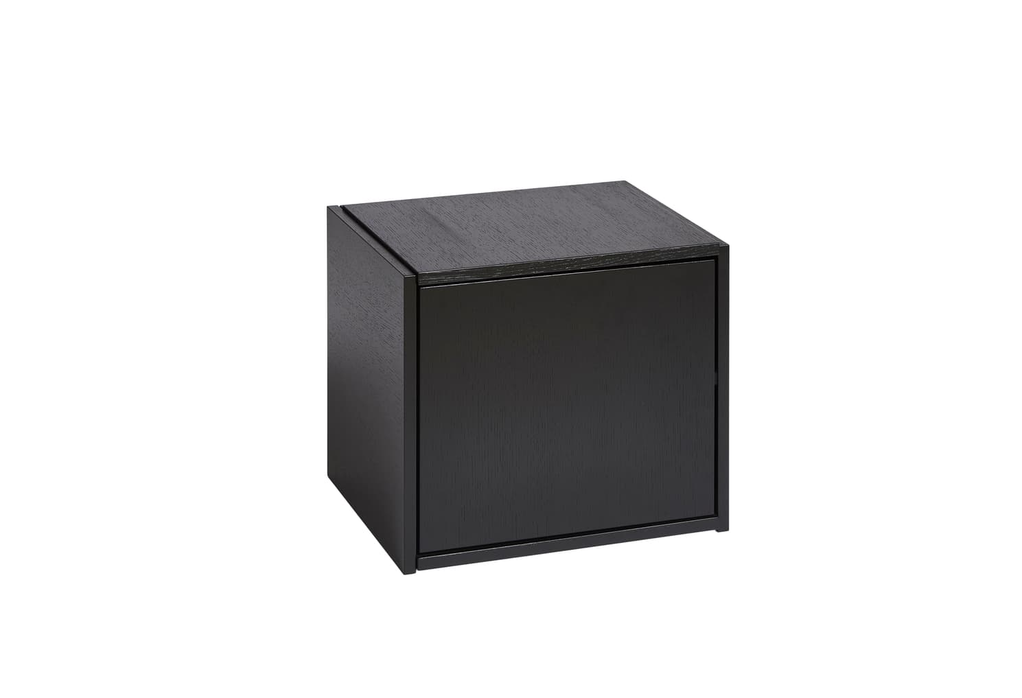 Bricks Cube left kaappi black 36x36
