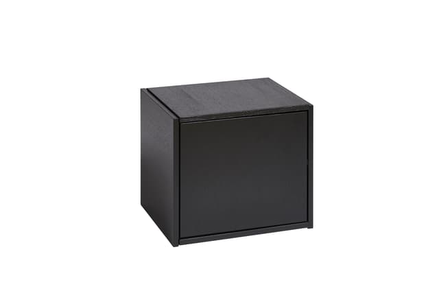 Bricks Cube left kaappi black 36x36