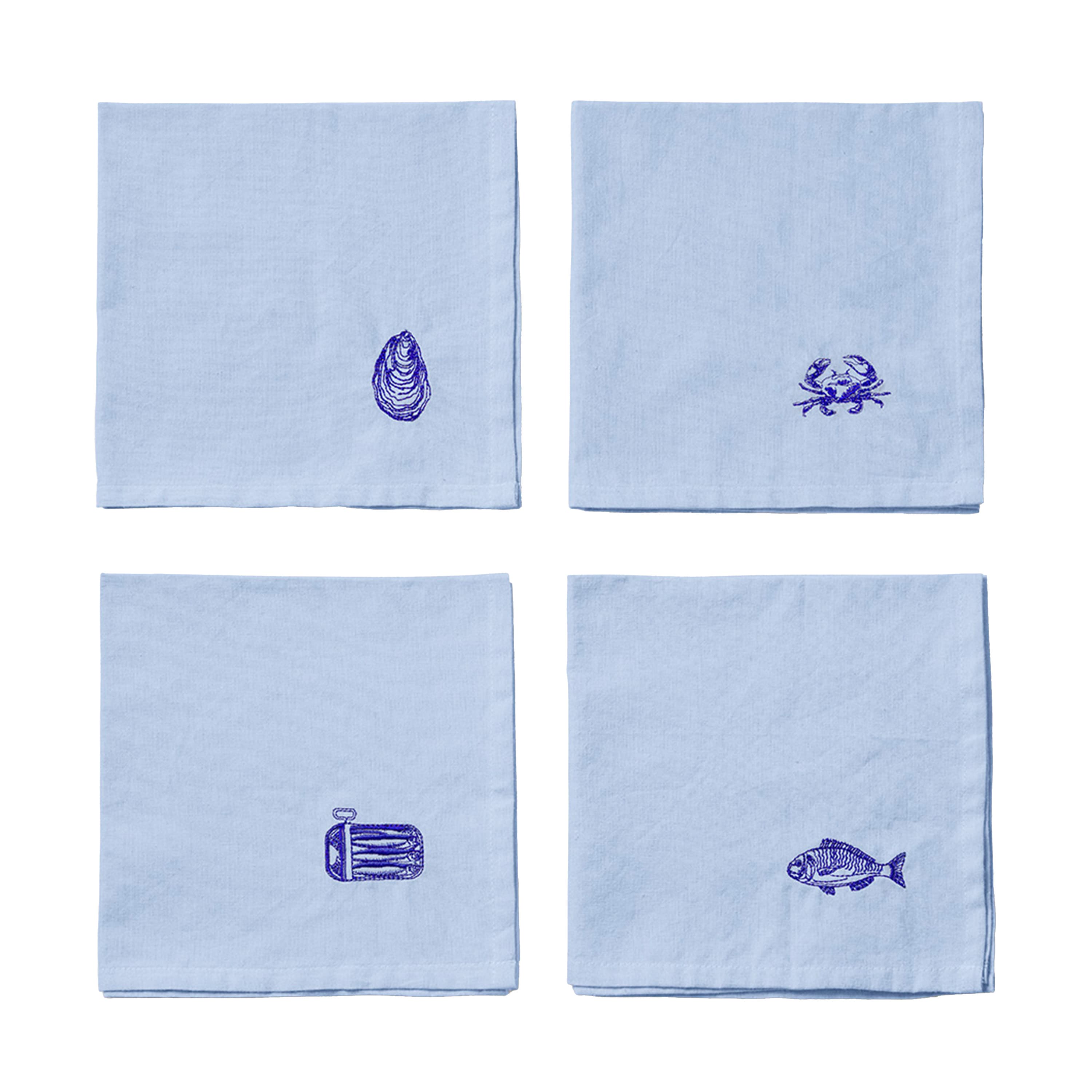La Mer servetti 4-pack