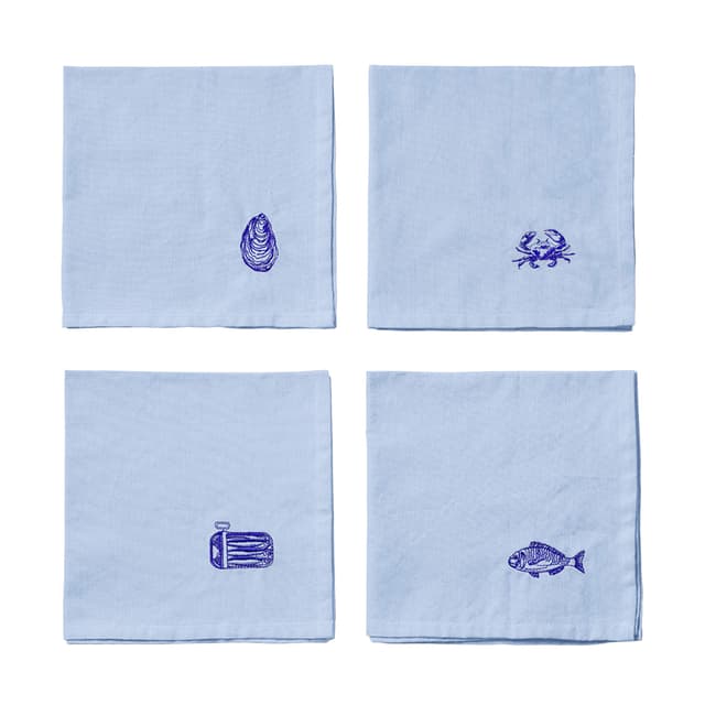 La Mer servetti 4-pack