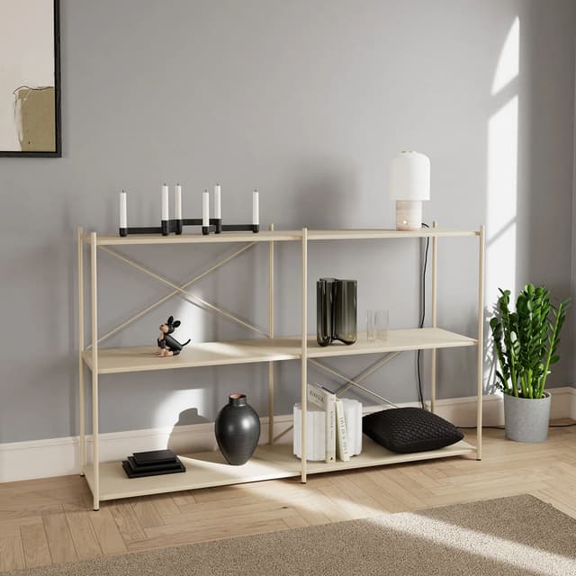 Arturo 3-Tier Hylly Desert Sand 75x91