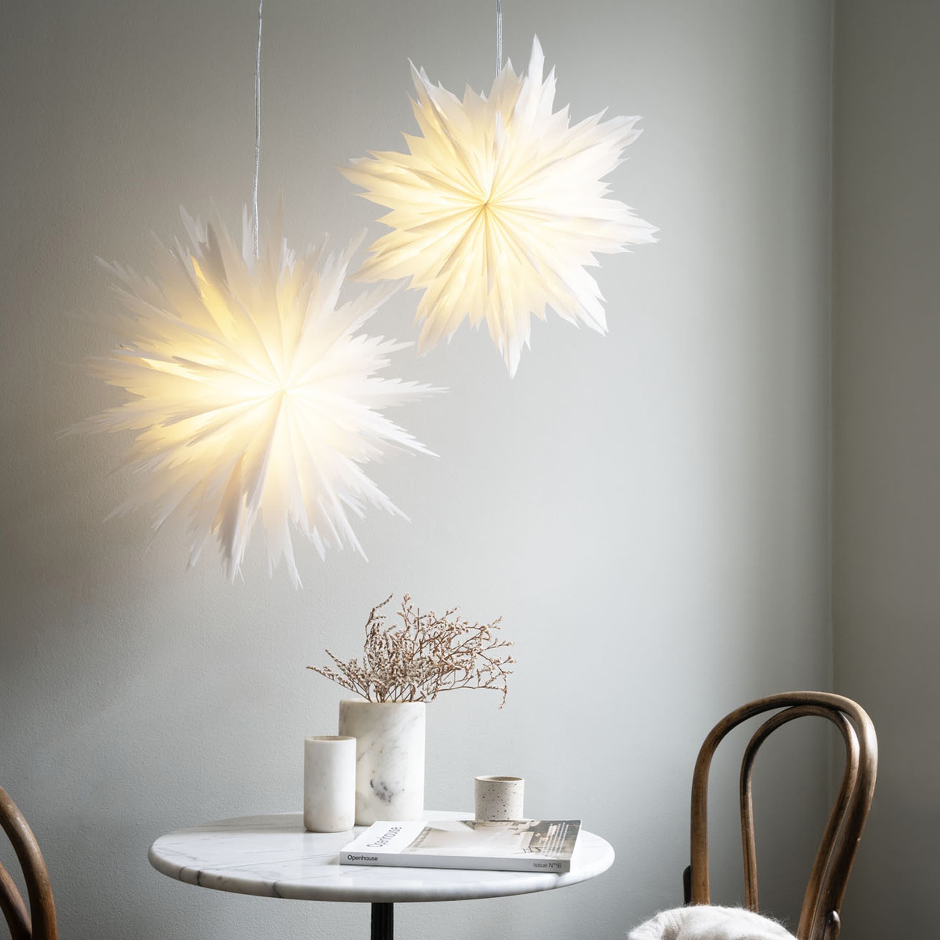 Liz Joulutähti White 50cm