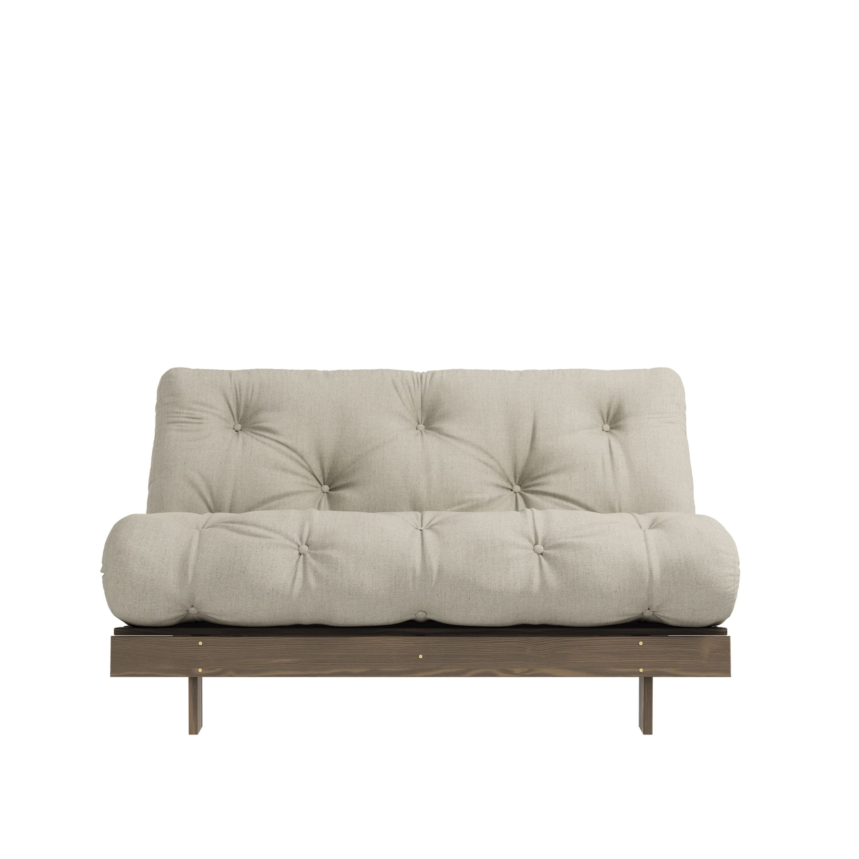 Roots Vuodesohva Ruskea/Linen 140cm