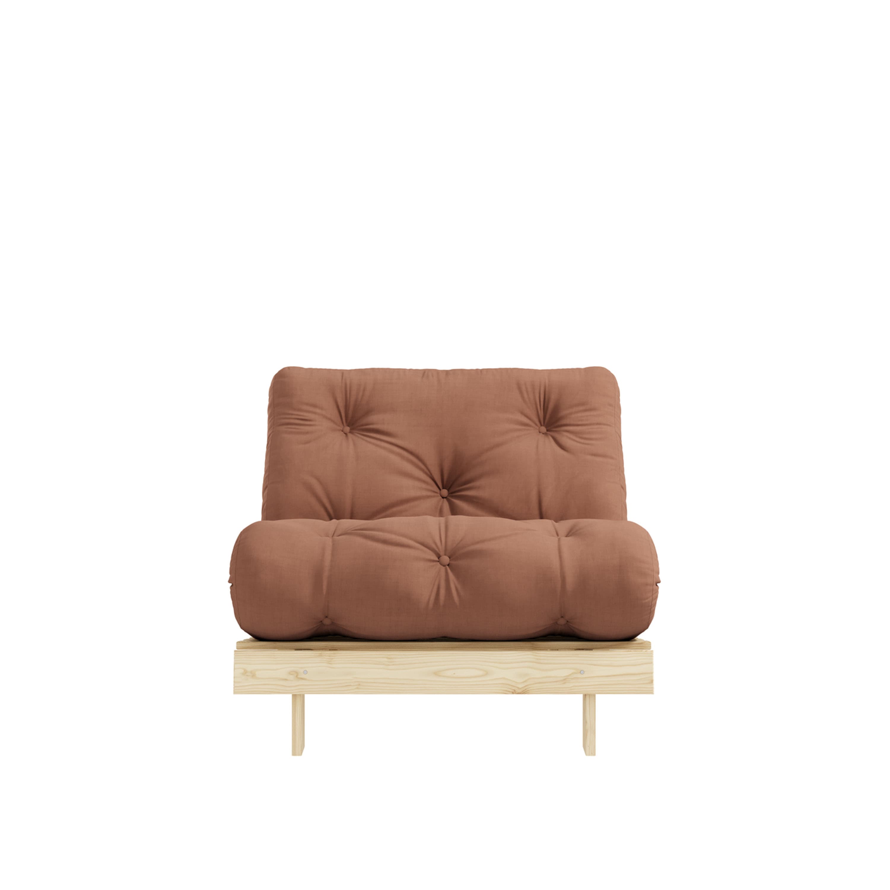 Roots Nojatuoli Luonnollinen/Clay Brown 90cm