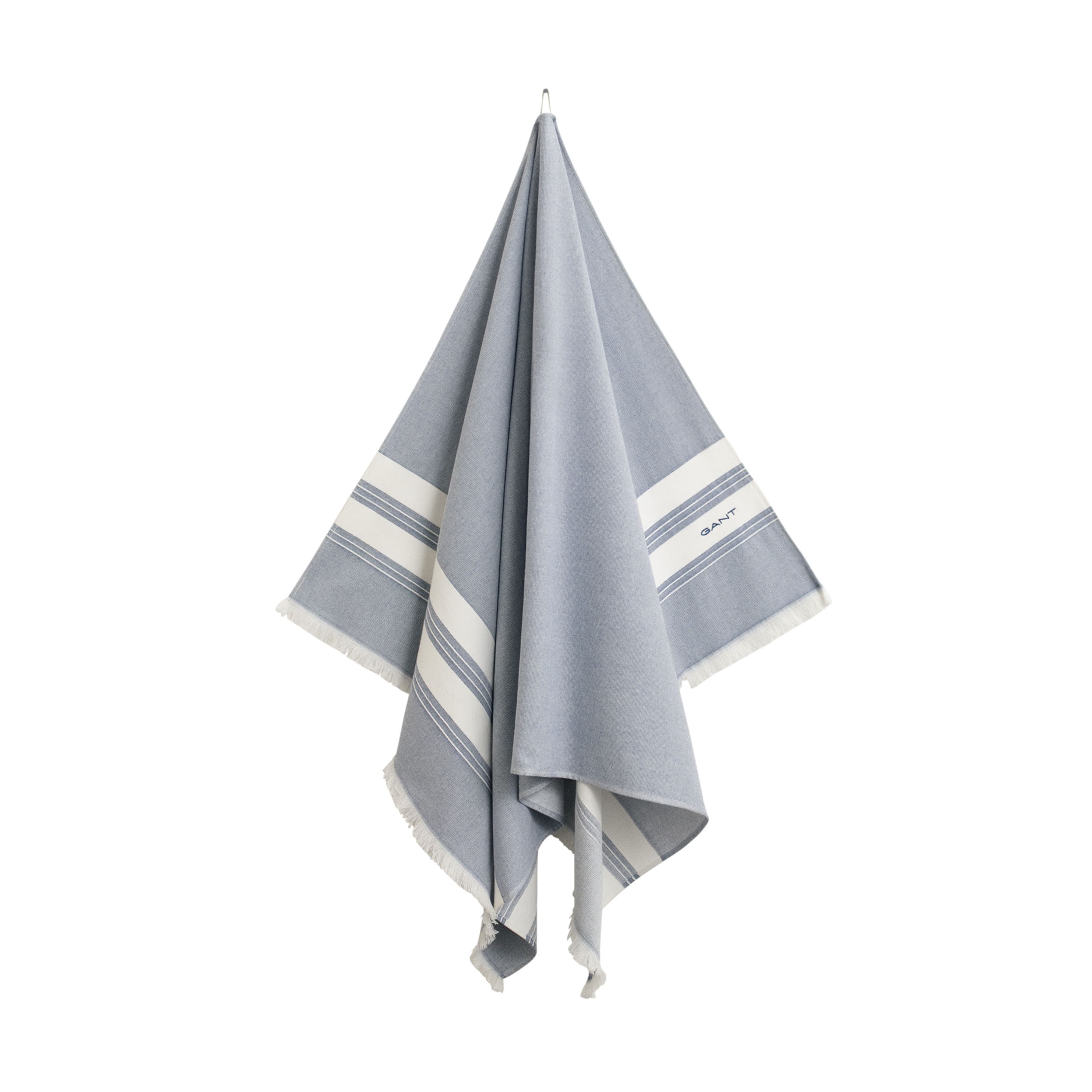 Stripe Hamam Rantapyyhe Faded Denim