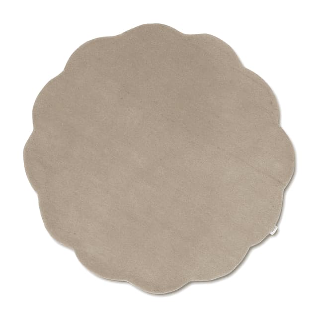 Matto Shell Beige Ø120