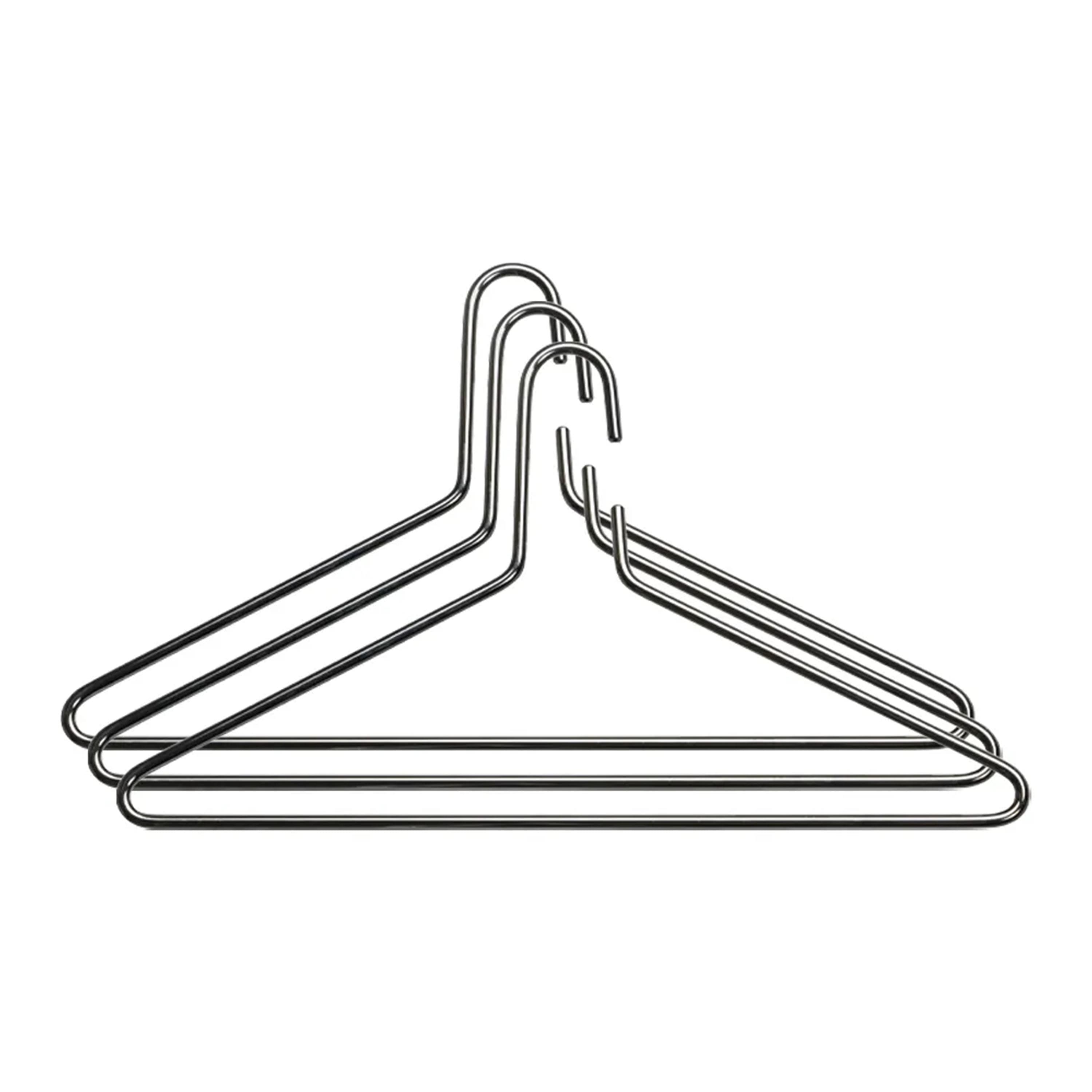 Triangel Vaateripustin Kromi 3-pack