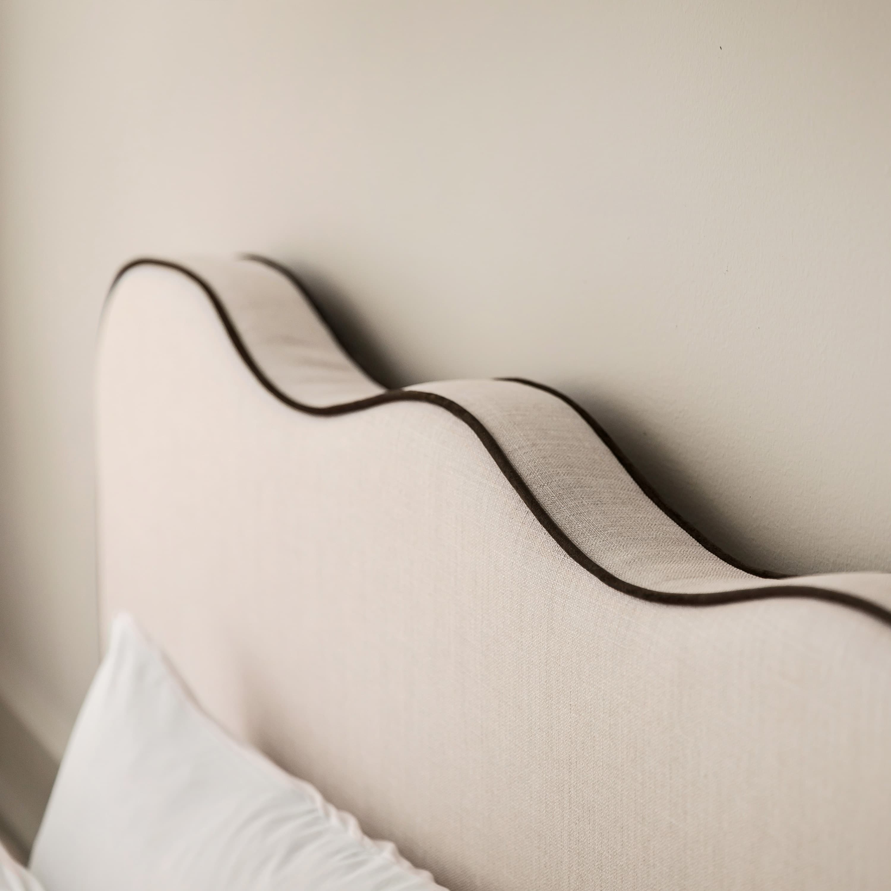 Piper Sängynpääty Luonnonvärinen/Chocolate 180cm