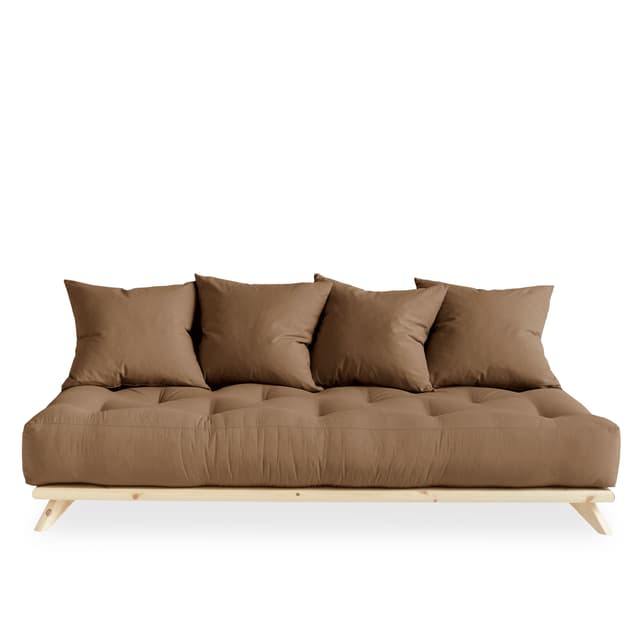 Senza Vuodesohva Luonnollinen/Mokka 200 cm