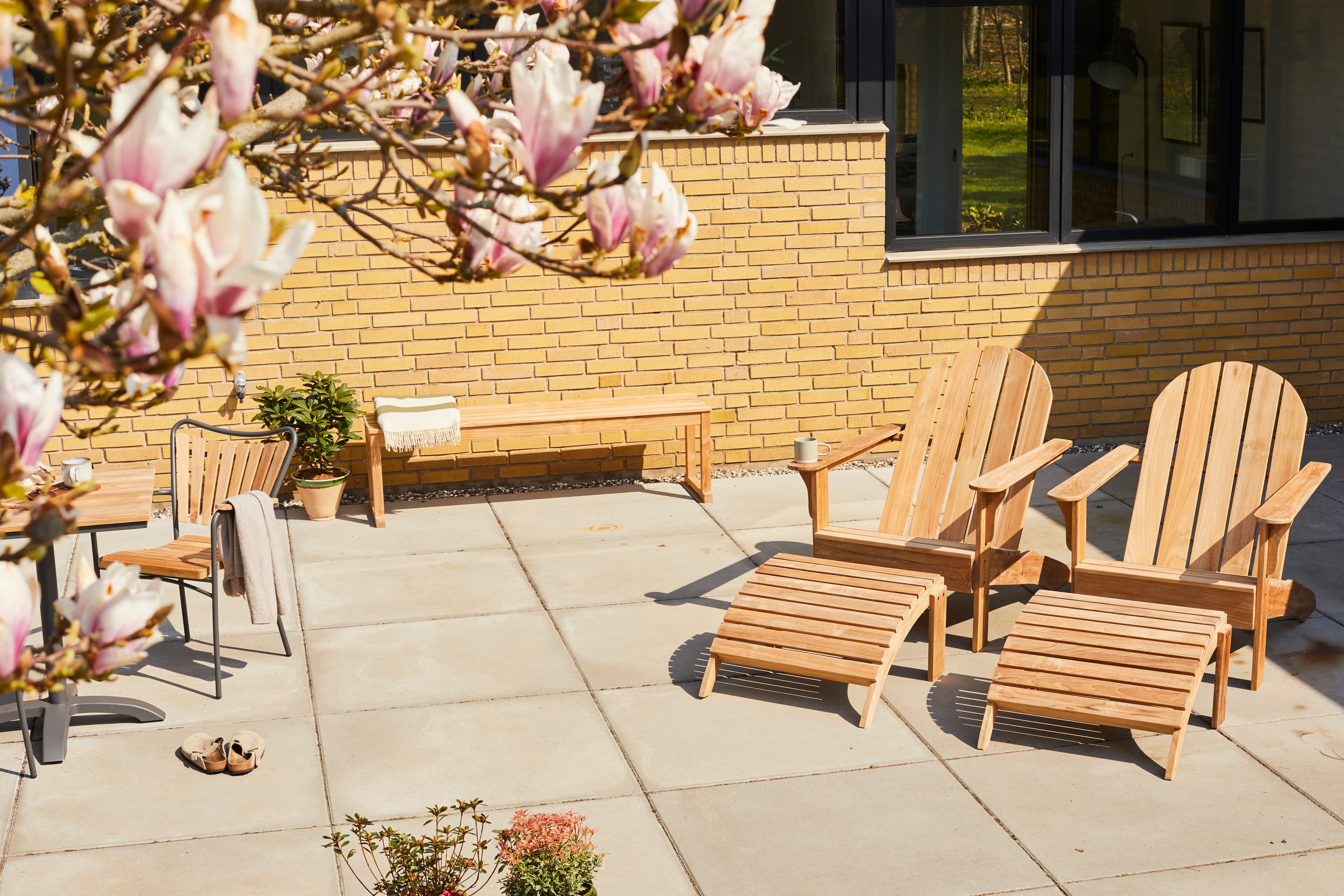 Adirondack Lepotuoli Teak
