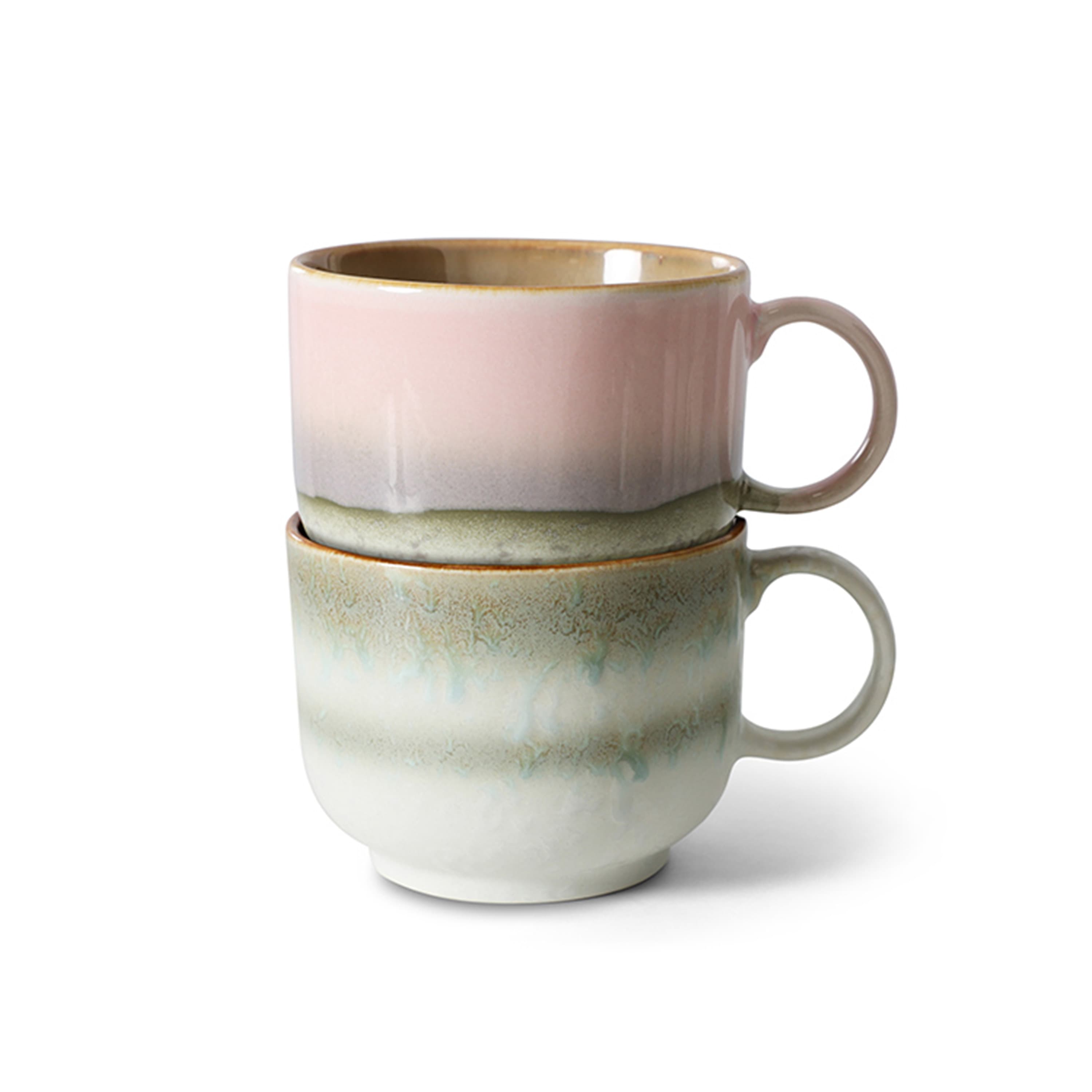 70s Ceramics Teekuppi Nova 2-pack