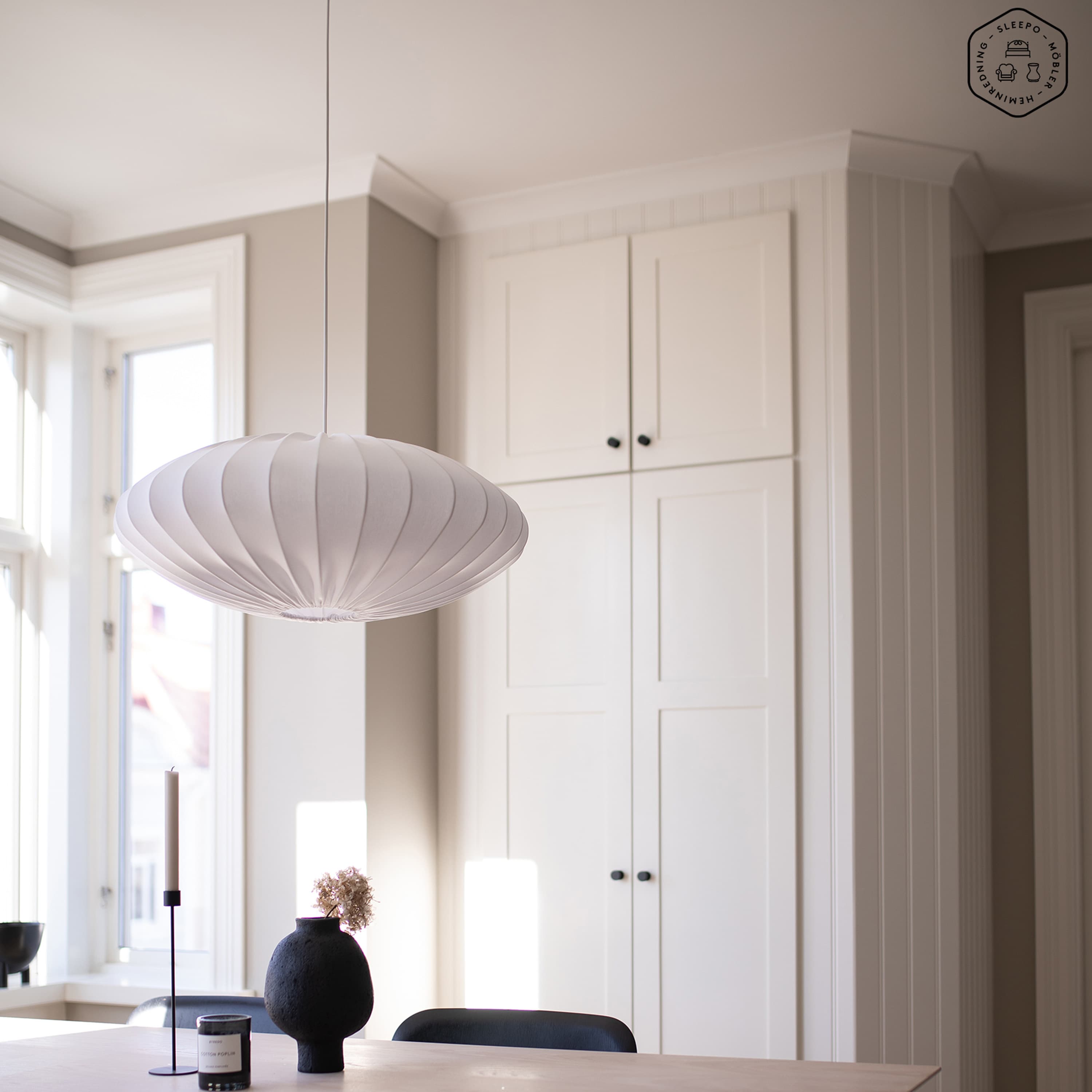 Ellipse kattovalaisin valkoinen 65cm