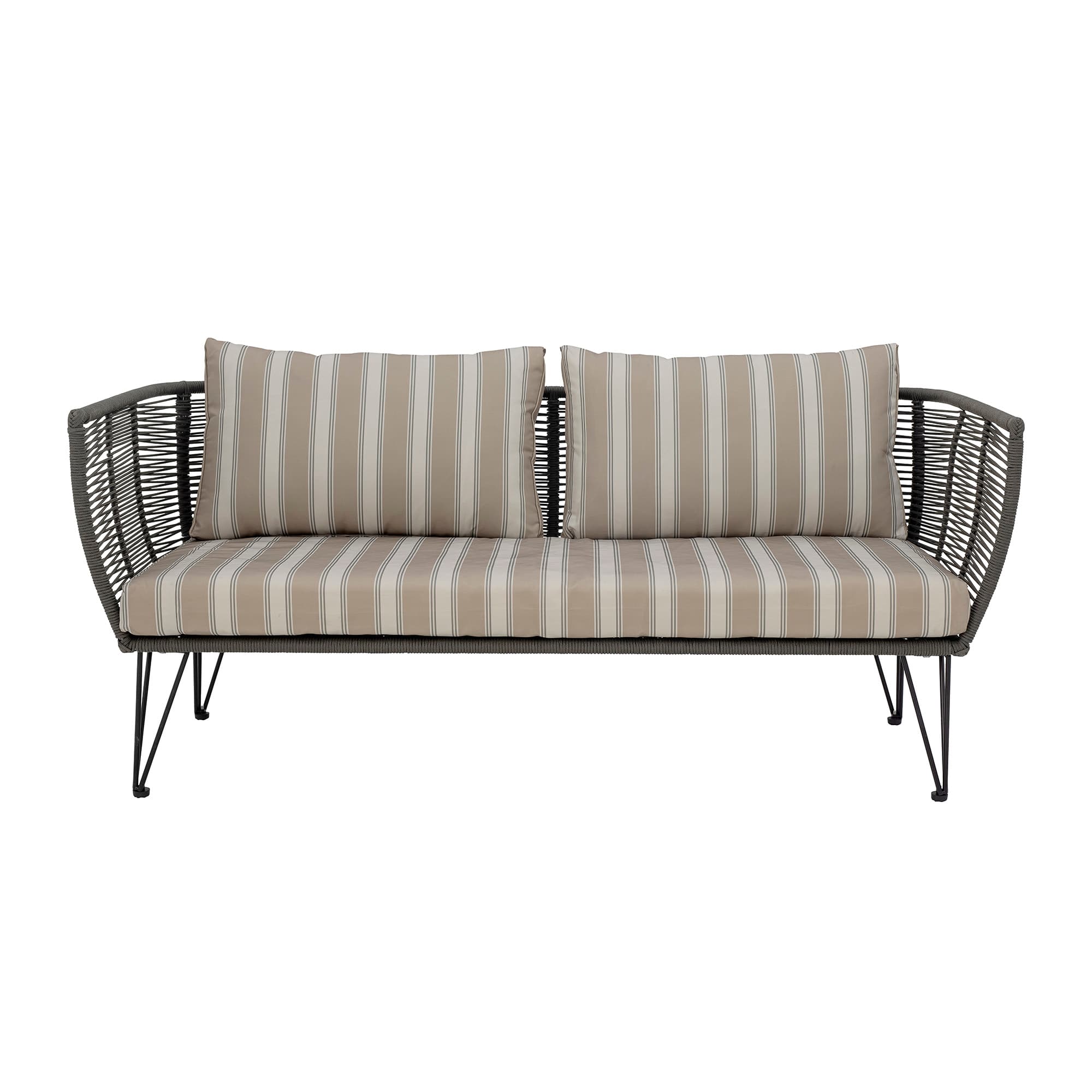 Mundo Lounge-sohva Stripe Green 175 cm