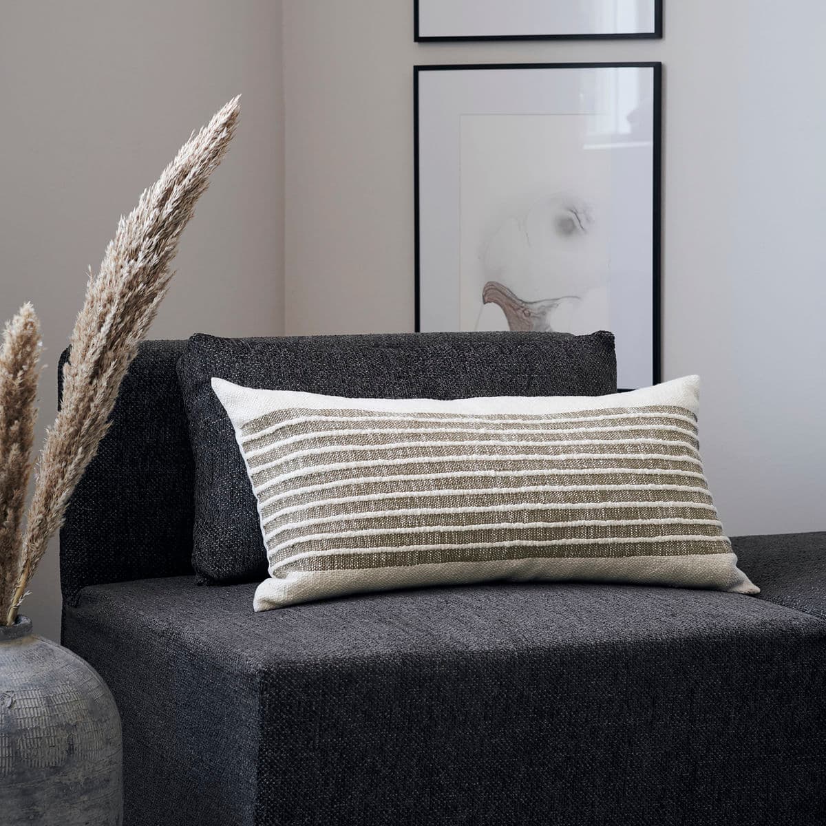 Yarn tyynynpäällinen sinapinkeltainen 40x80