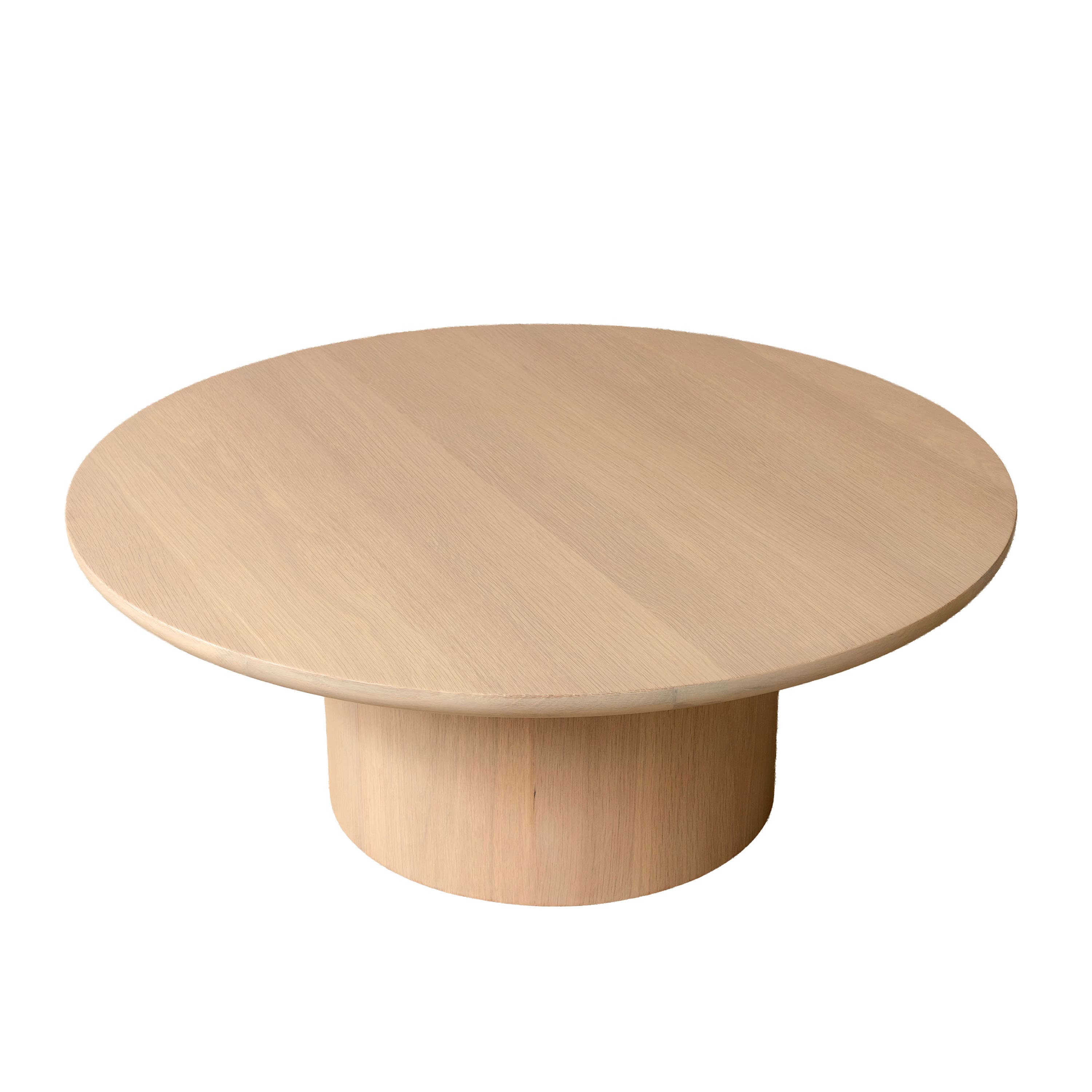 Gia Sohvapöytä Valkoöljytty Tammi 90 cm