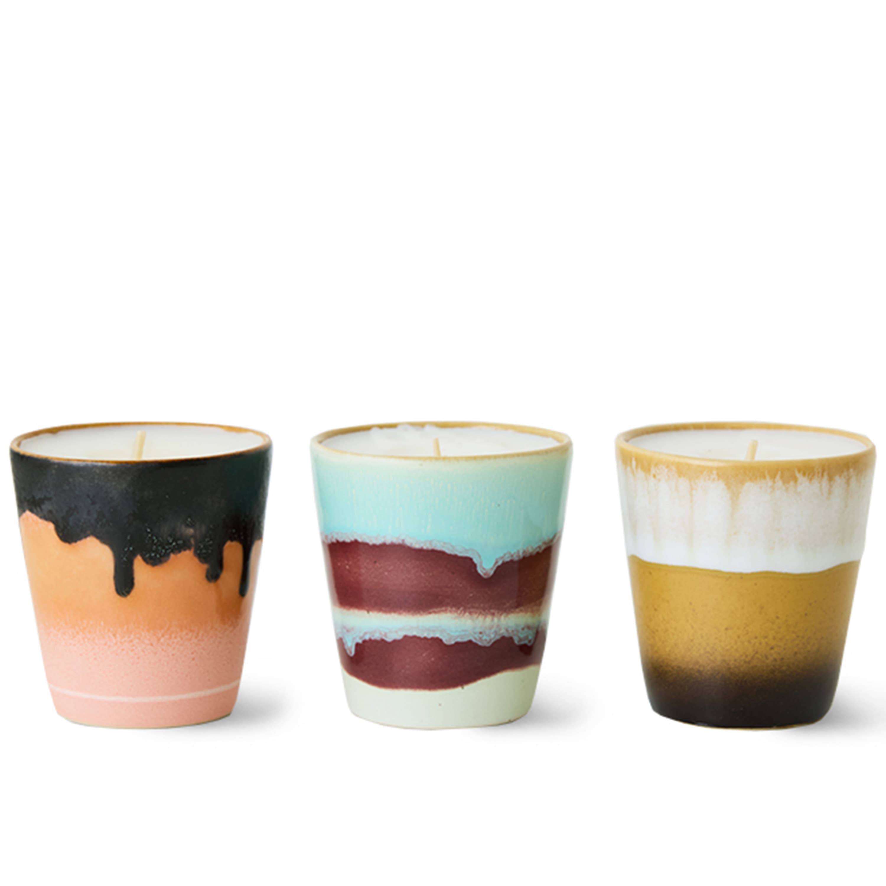 70s Ceramics Tuoksukynttilät Christmas Special 3 kpl