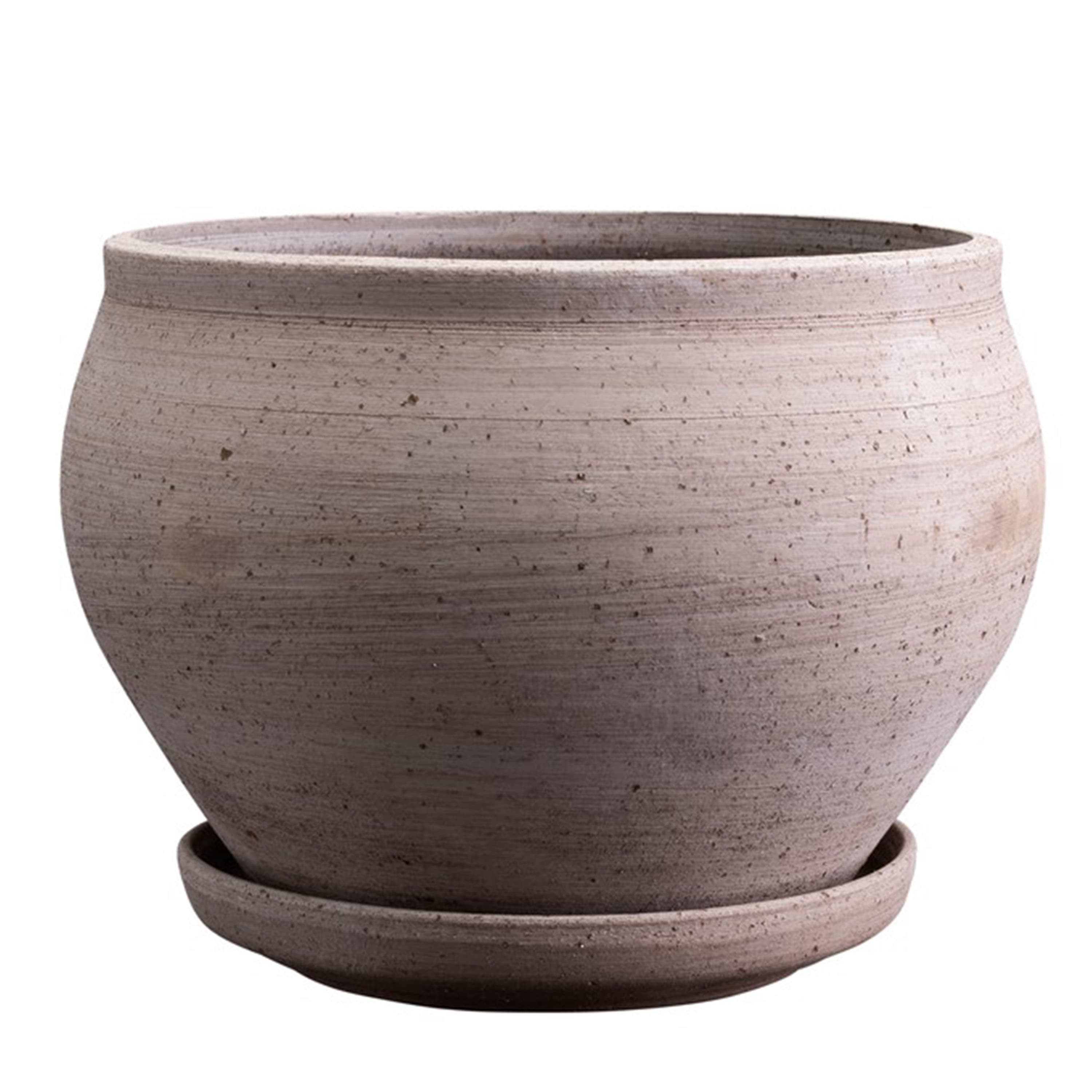 Delphi Ruukku aluslautasella Raw Grey Low Ø24