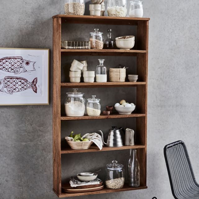Balance Kirjahylly Antiikinruskea 70x130