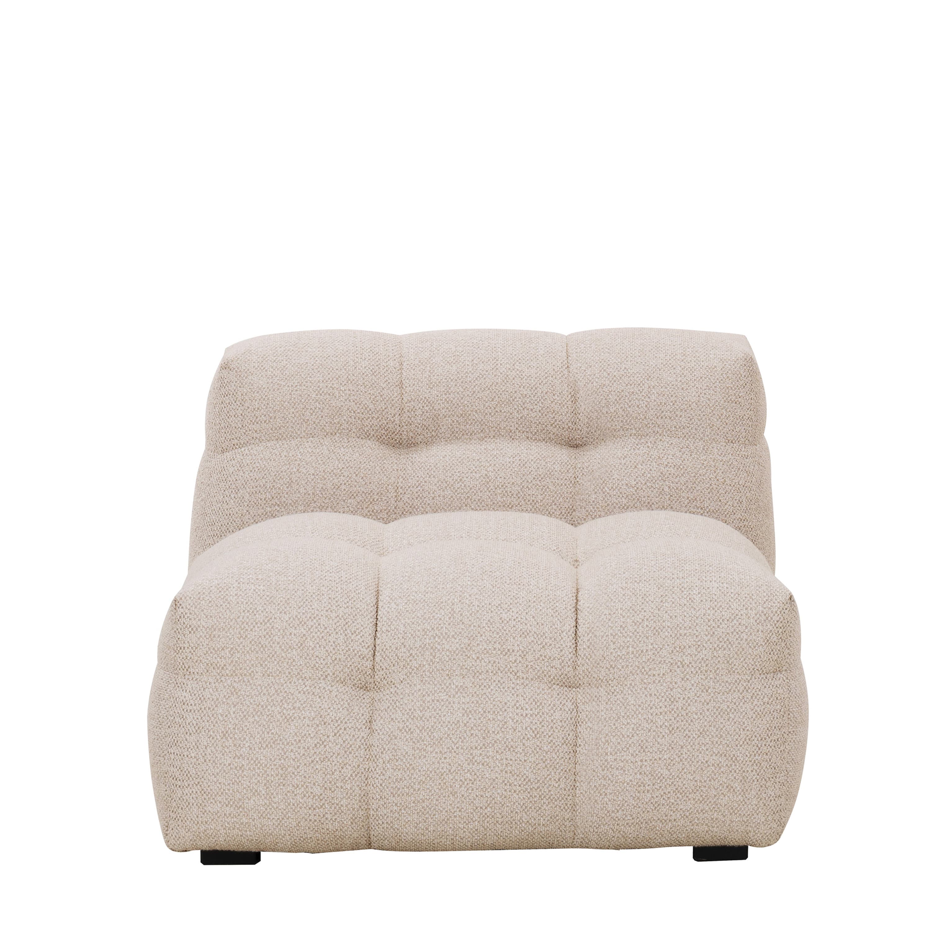 Billie Loungetuoli Beige Bouclé 89cm