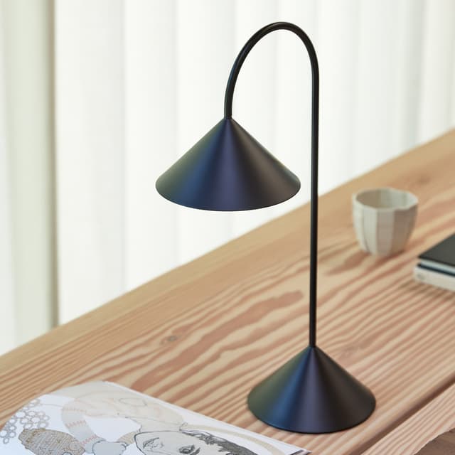 Grasp Kannettava Pöytävalaisin Matt Black 47cm