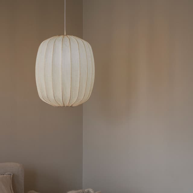 Prisma kattovalaisin linen natural Ø35