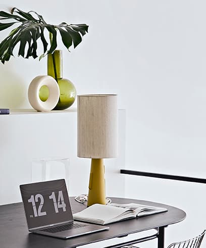 Cylinder Lampunvarjostin Natural Linen 37 cm