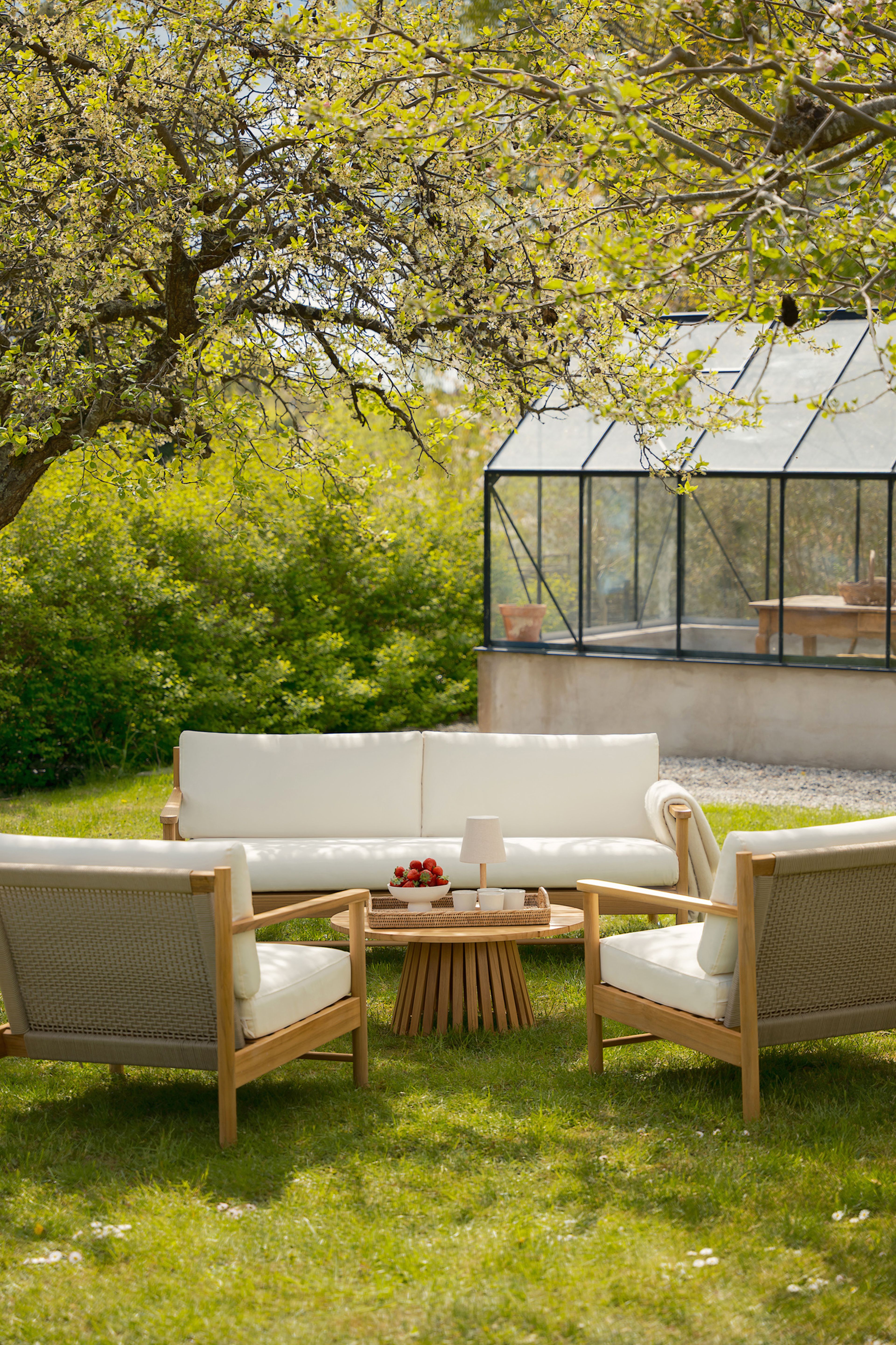 soleil lounge stol, soleil loungesoffa, soleil soffbord